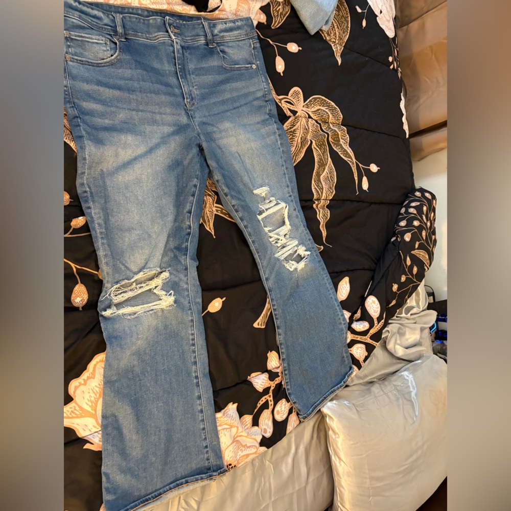 American Eagle Kick Boot Darker Wash Size 20